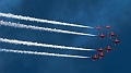 110_Radom_Air Show_Red Arrows na British Aerospace Hawk T1